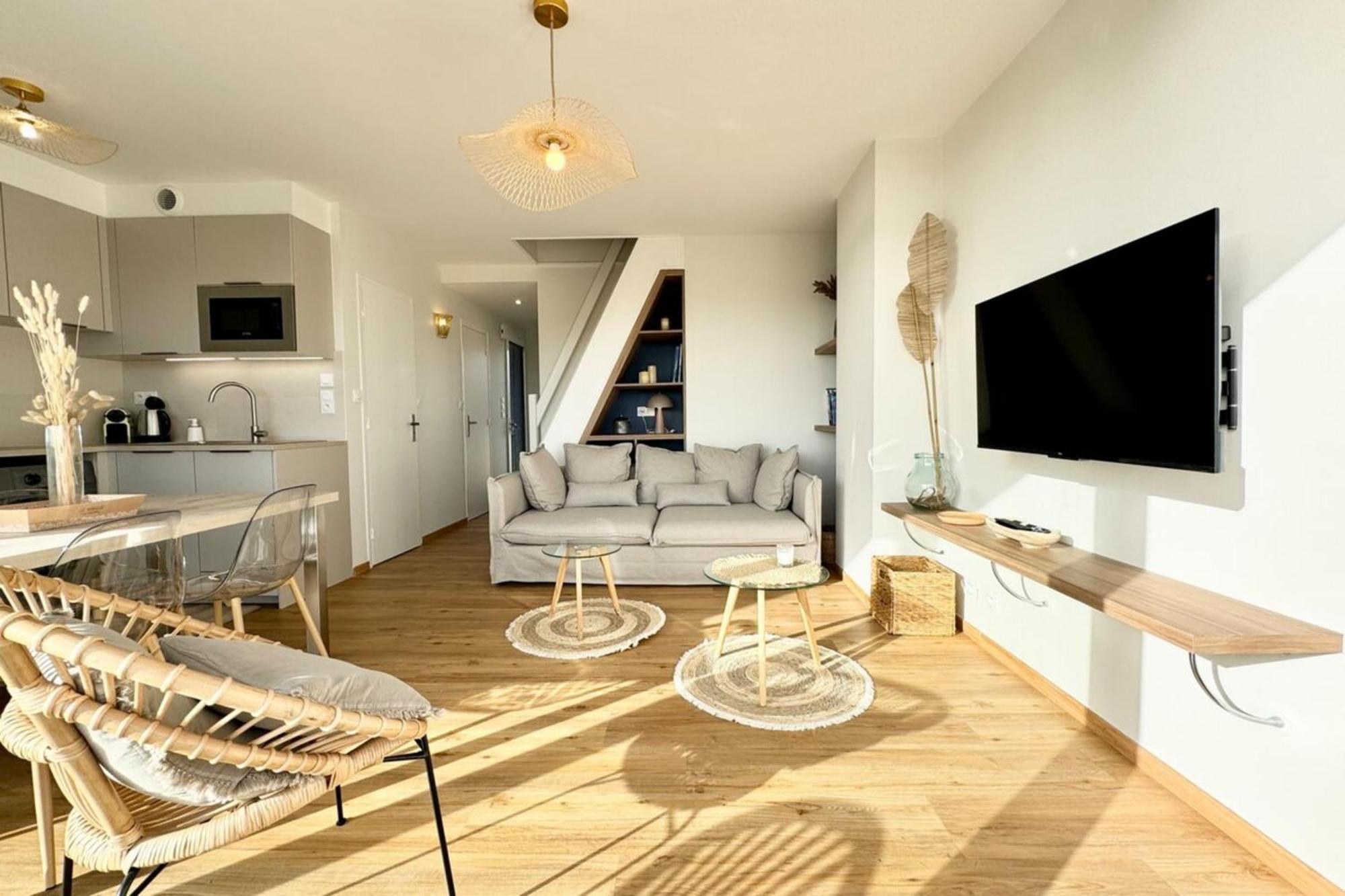 Magnifique ! T3 Les Pieds Dans L'Eau Vue Mer Ploemeur Exterior photo