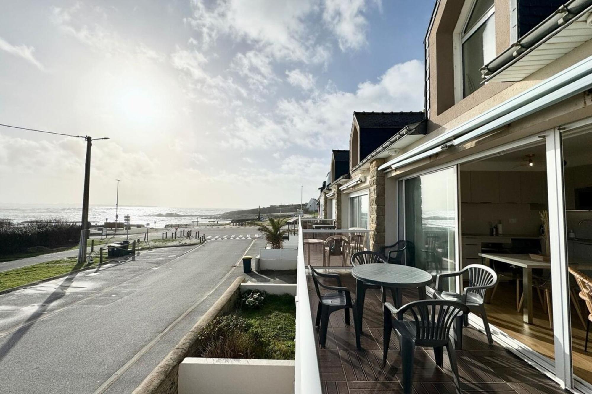 Magnifique ! T3 Les Pieds Dans L'Eau Vue Mer Ploemeur Exterior photo